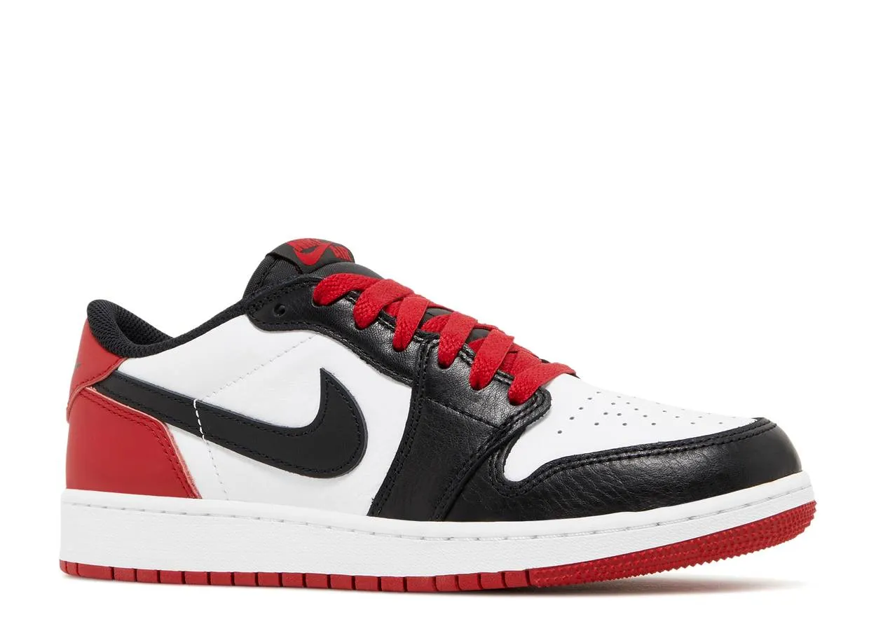 Air Jordan 1 Retro Low OG Black Toe (2023) (GS)