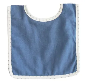 Alimrose Bobby Bib - Chambray Linen