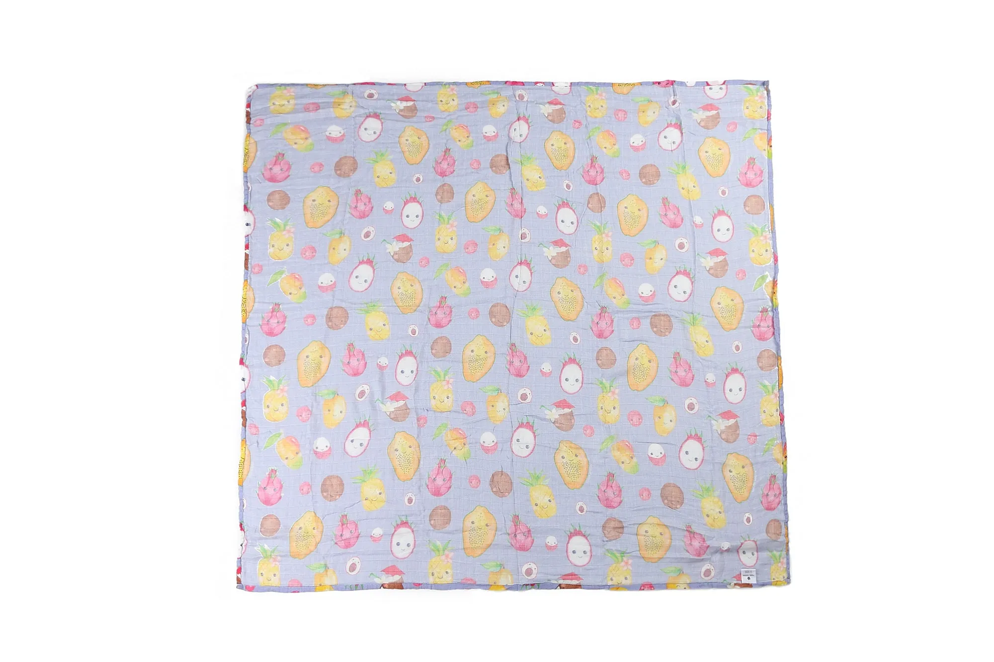 Baby Muslin Swaddle Hawaiʻi Fruits Lavender