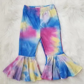 Berry Tie Dye Bell Bottoms