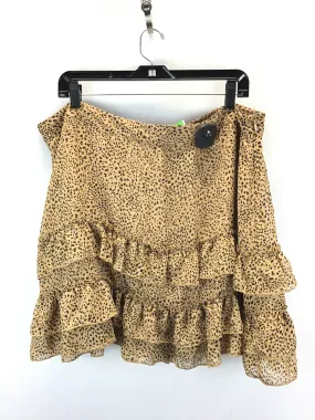 Black & Tan Skirt Mini & Short Forever 21, Size 2x