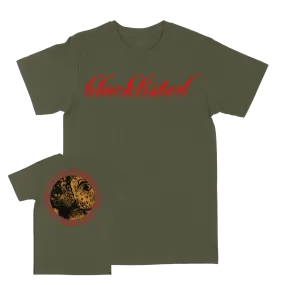 Blacklisted “No One: Logo” Military Green T-Shirt