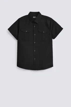 BOYS DOUBLE POCKET SHIRT