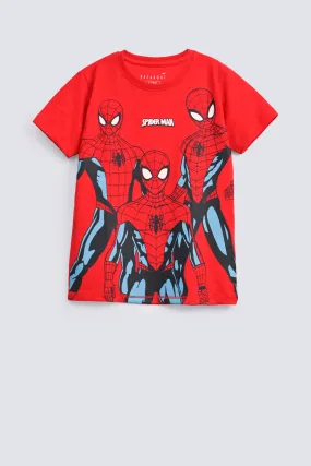 BOYS SPIDER MAN PRINT TEE