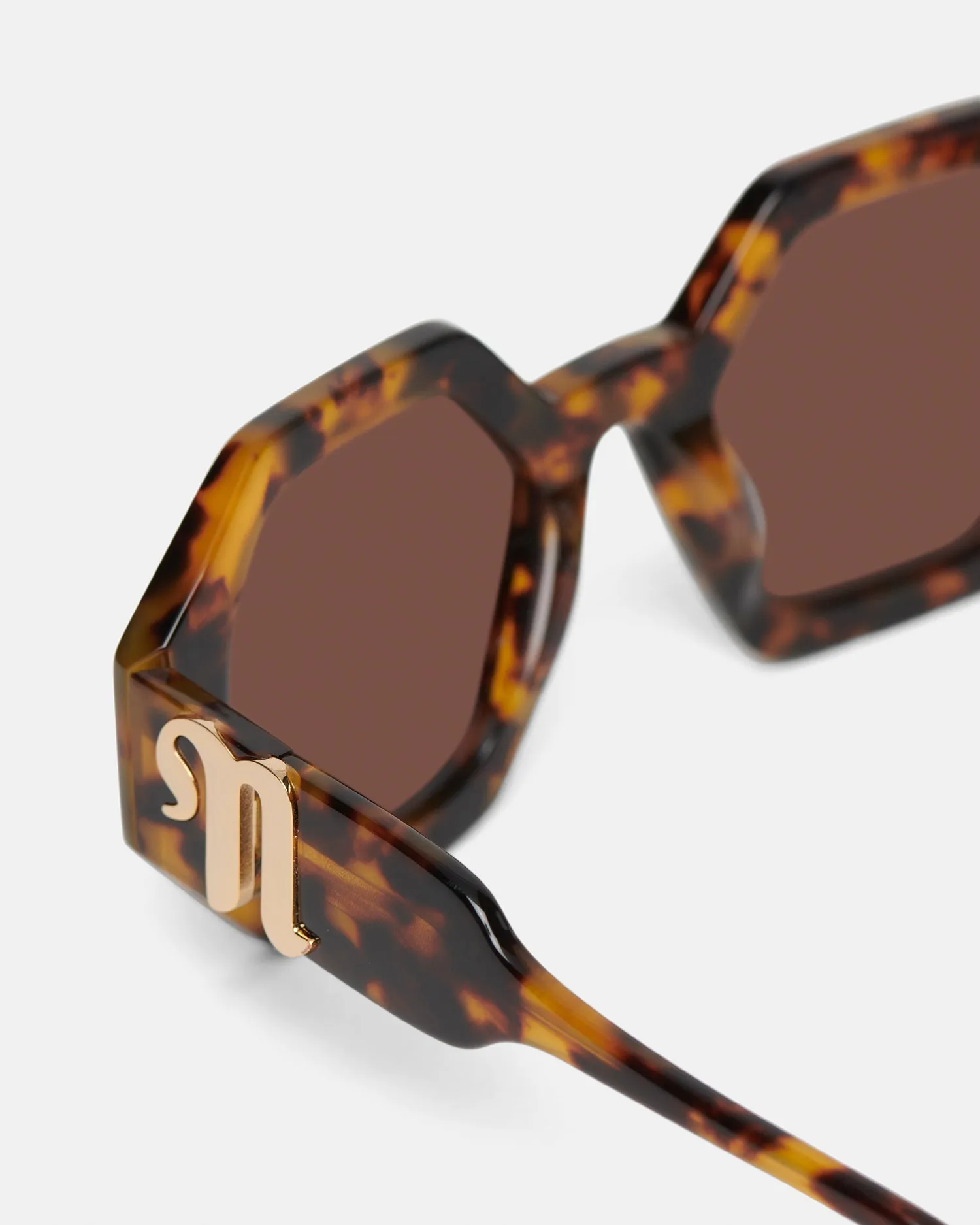 Carlen - Bio-Plastic Sunglasses - Dark Amber