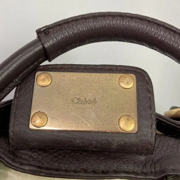 Chloe 2007Chloe Paddington Brown Leather w/ Lock and Key Bag