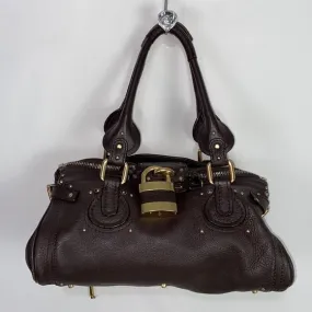 Chloe 2007Chloe Paddington Brown Leather w/ Lock and Key Bag