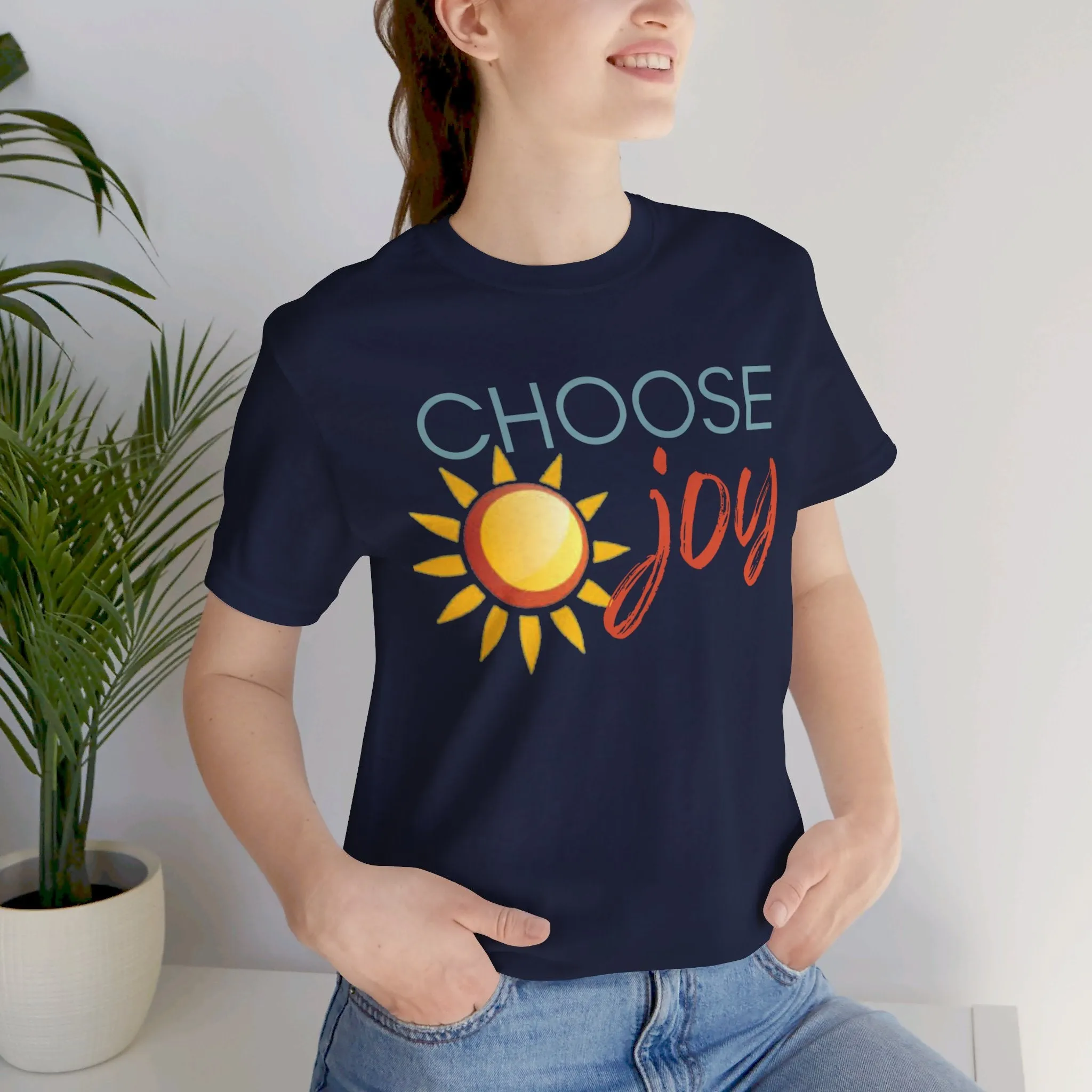 Choose Joy Unisex Jersey Short Sleeve Tee