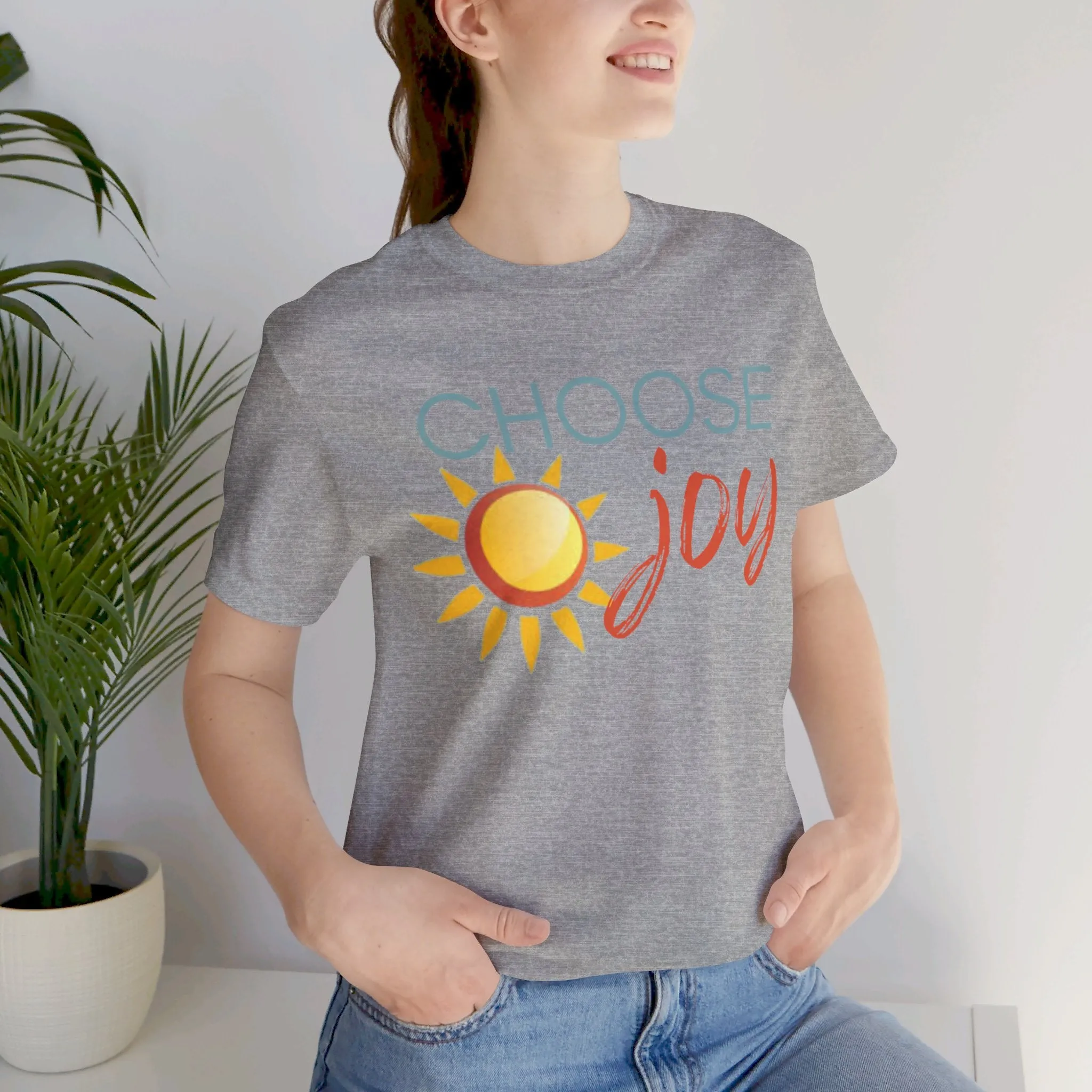 Choose Joy Unisex Jersey Short Sleeve Tee