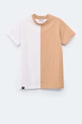 COLOR BLOCKING TEE