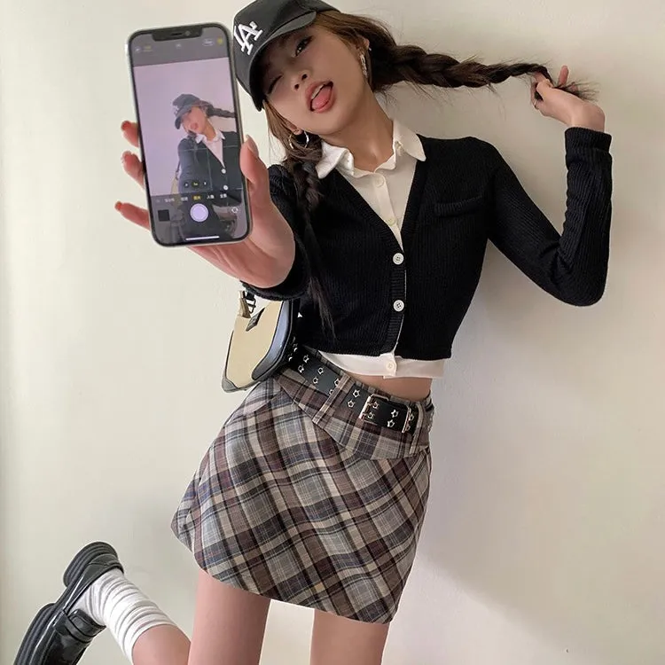 Courtney Plaid Skirt