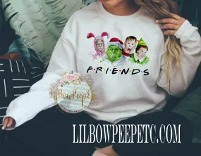 Friends Christmas Crew Unisex Sweatshirt