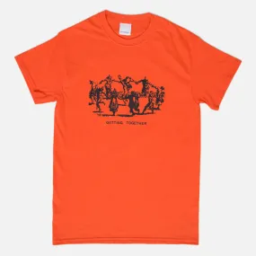 Getting Together T-shirt - Orange