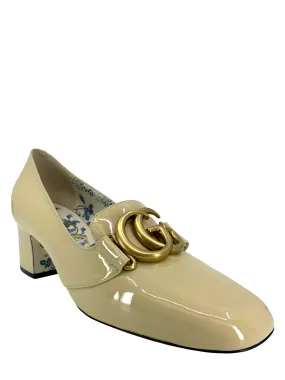 Gucci Victoire GG Patent Leather Pumps Size 8.5 NEW