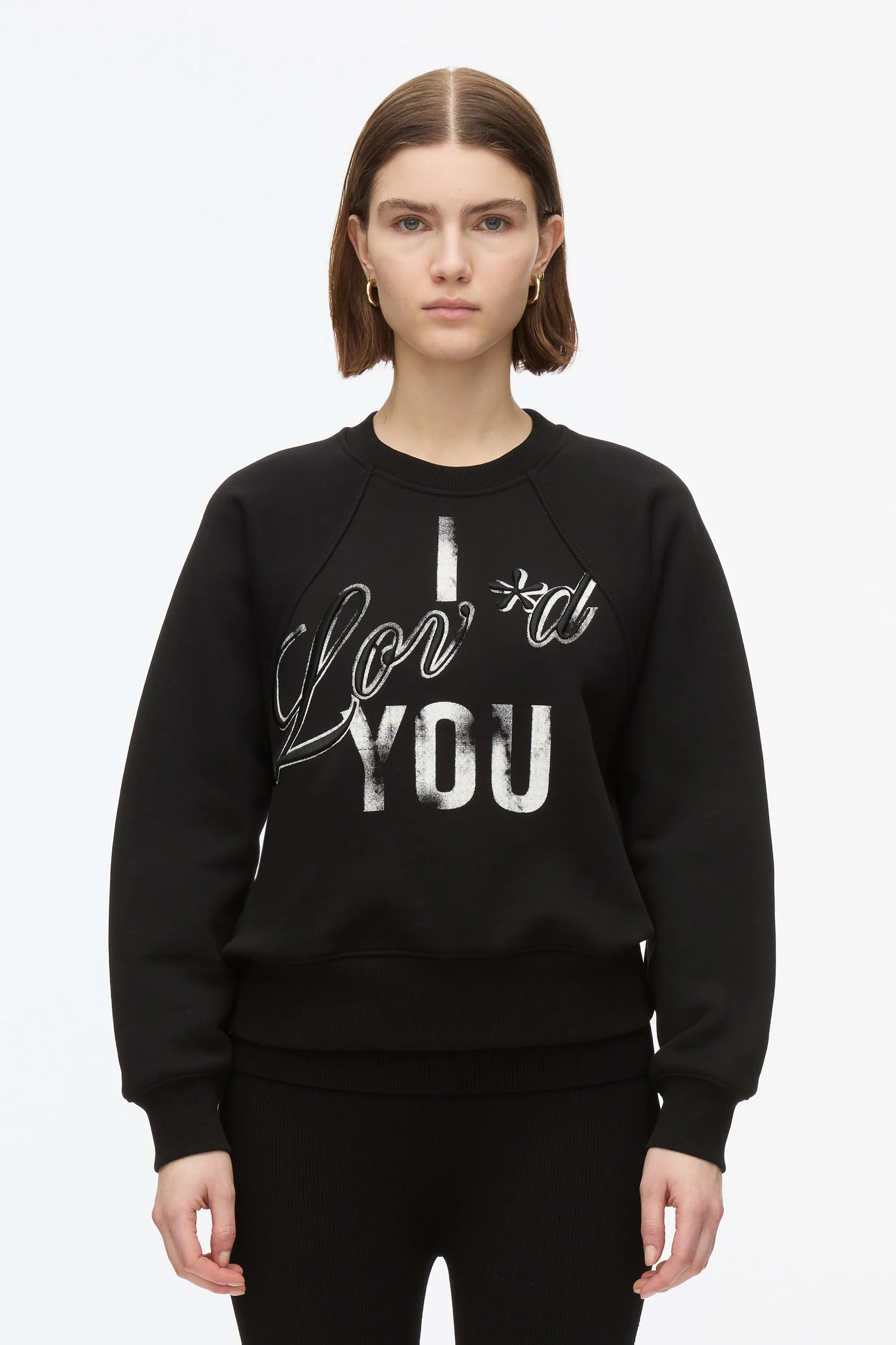 I Lov'd You Cropped Sweatshirt