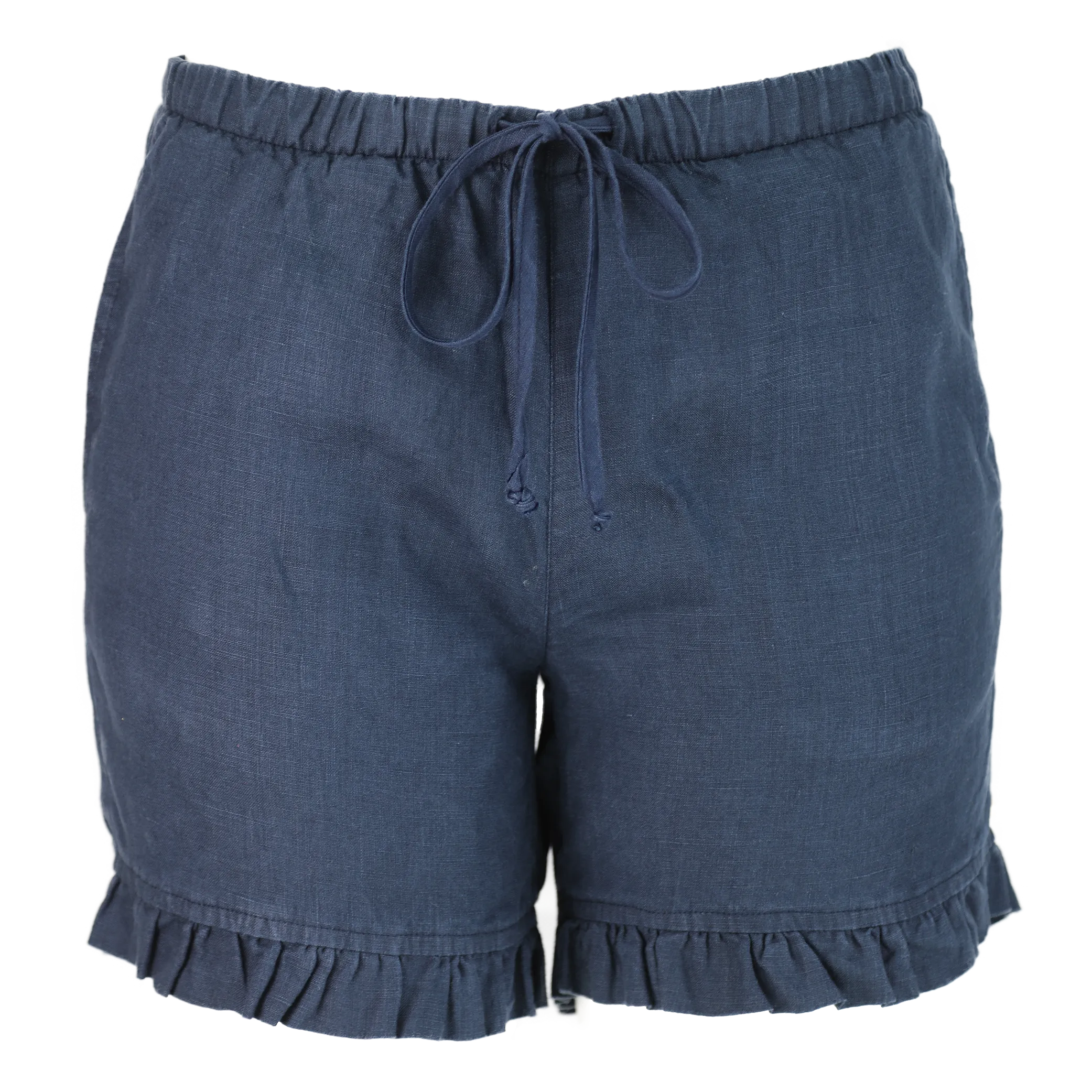 IS Wendy Ruffle Hem Short Navy