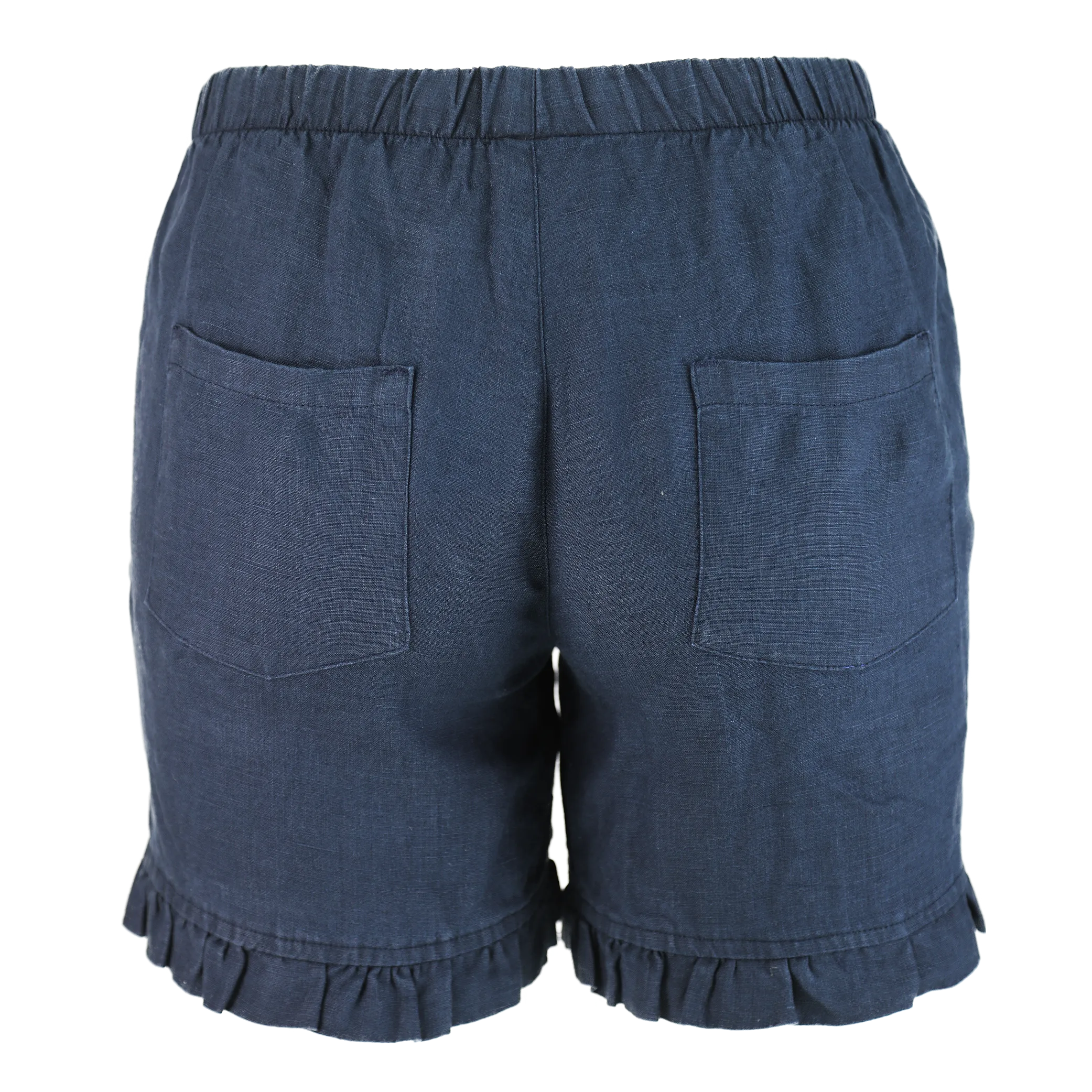 IS Wendy Ruffle Hem Short Navy