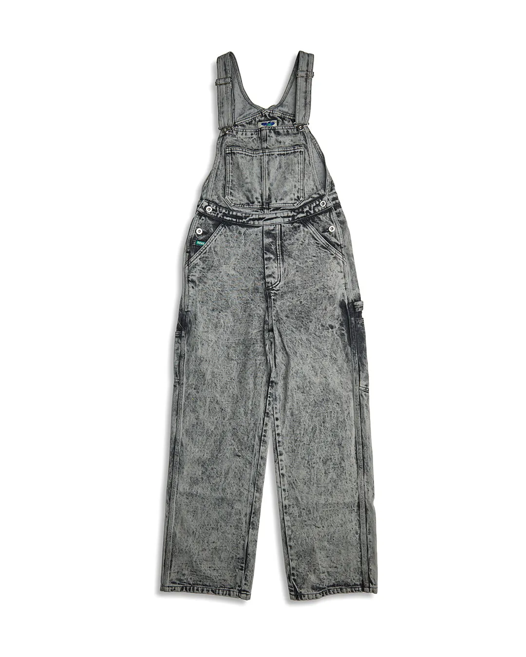 Jewlie Coverall - Black Acid Stonewash