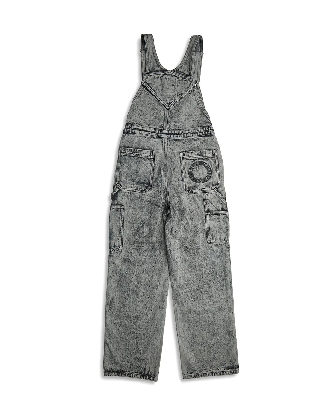 Jewlie Coverall - Black Acid Stonewash