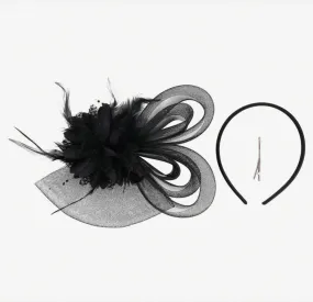 Kelly Fascinator - Black