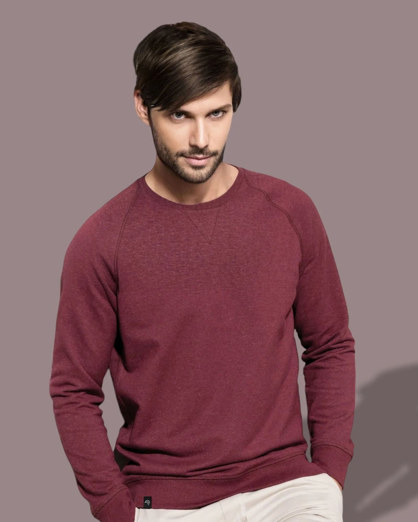 KRB K480 ― Bio-Baumwolle Sweatshirt - Clay Grau