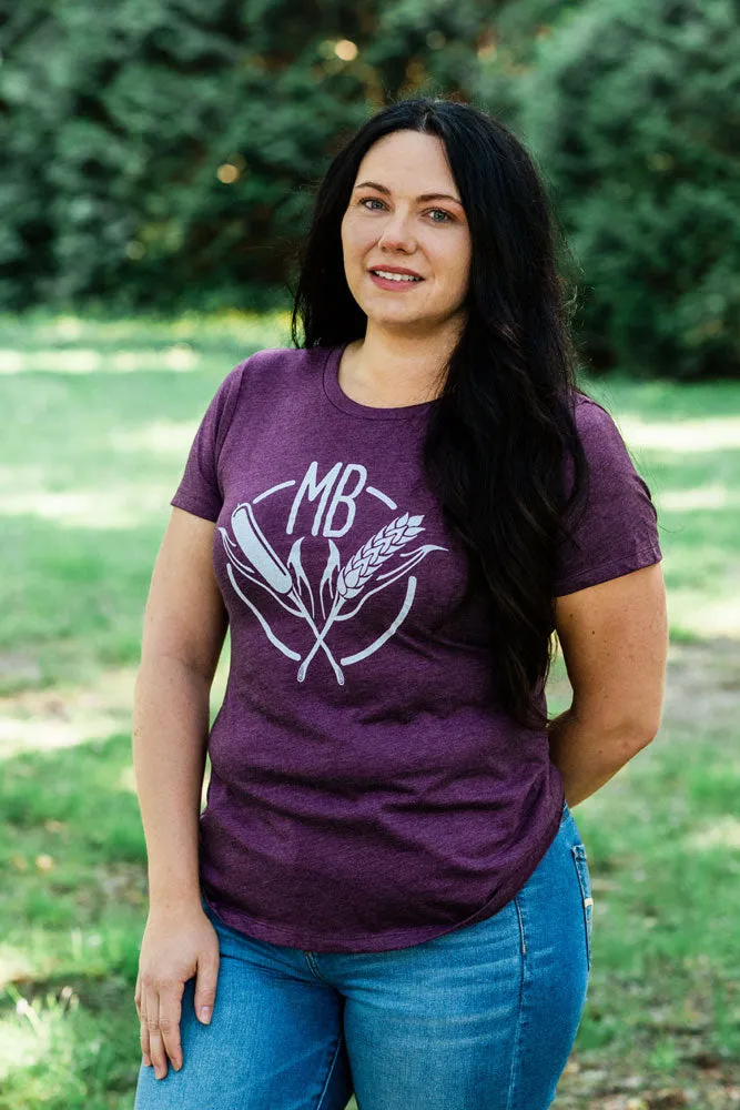 Manitoba "MB" T-shirt (Womens)