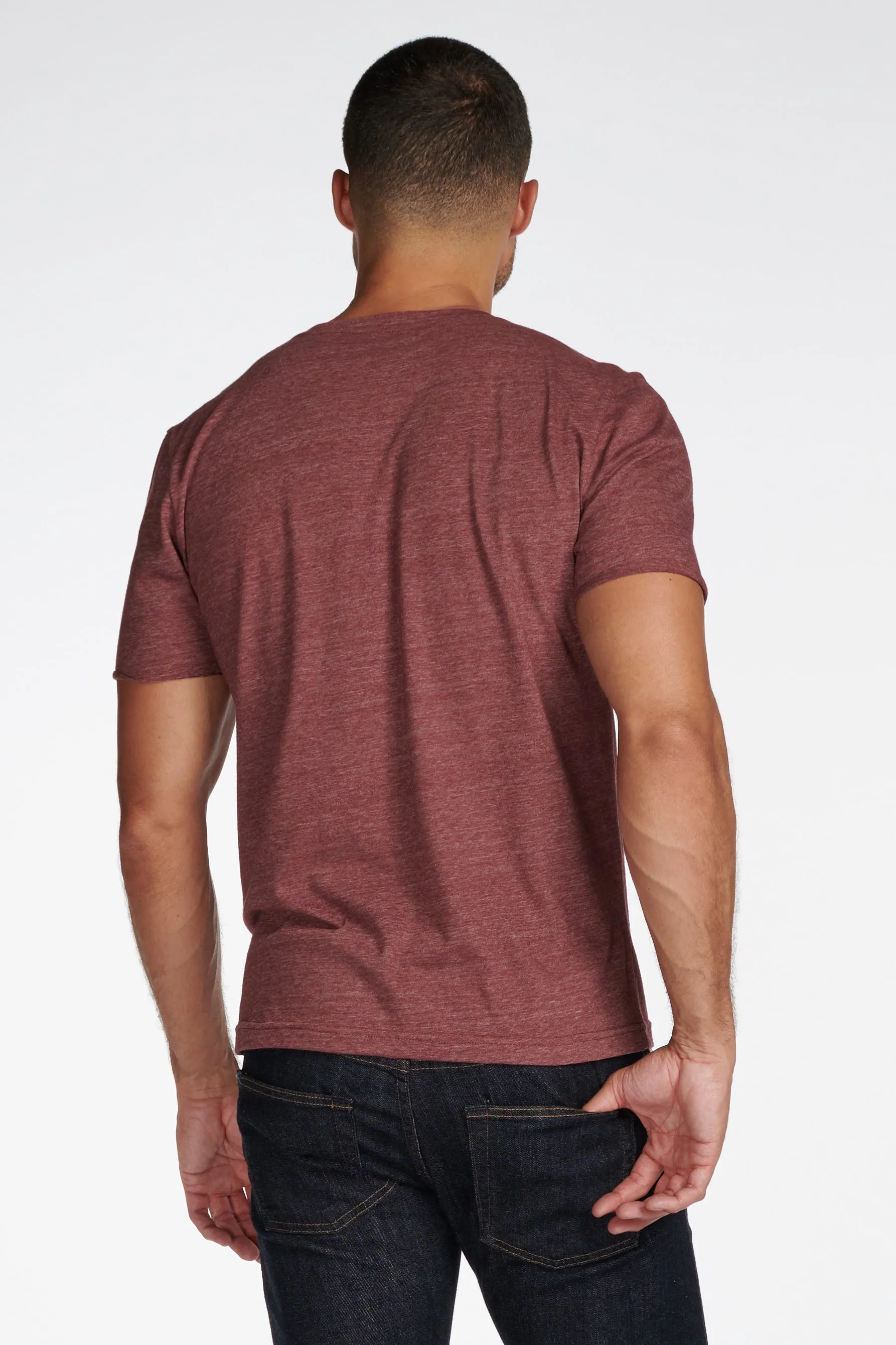 Men's Princeton Wide Pocket V-Neck Tee