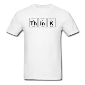 "ThInK" (black) - Men's T-Shirt