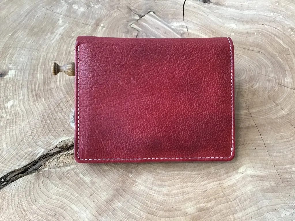 Red Leather Wallet