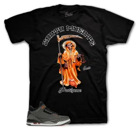 Retro 3 Fear Santa Muerte Shirt