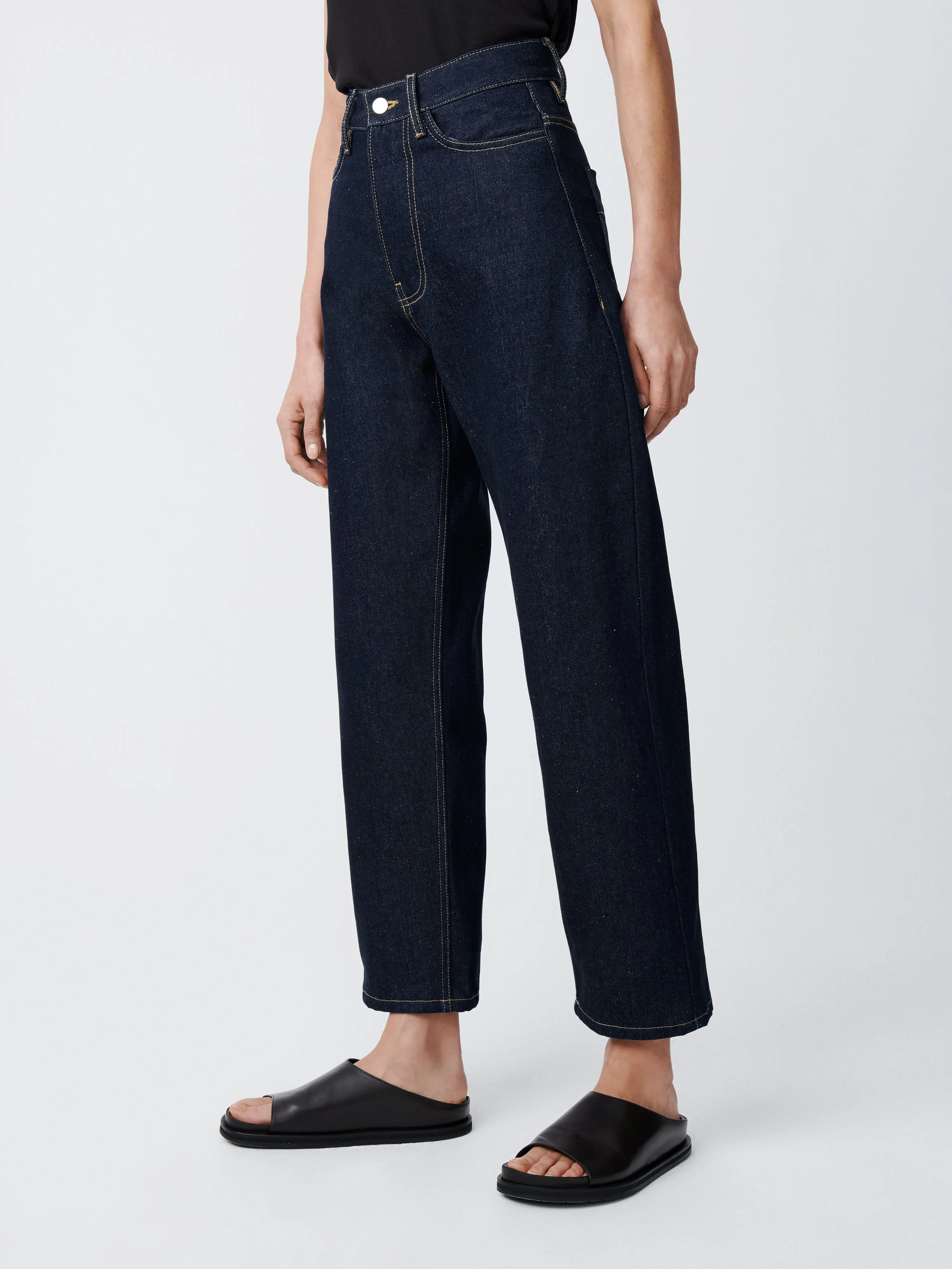 Ruthe Denim Pant in Raw Indigo