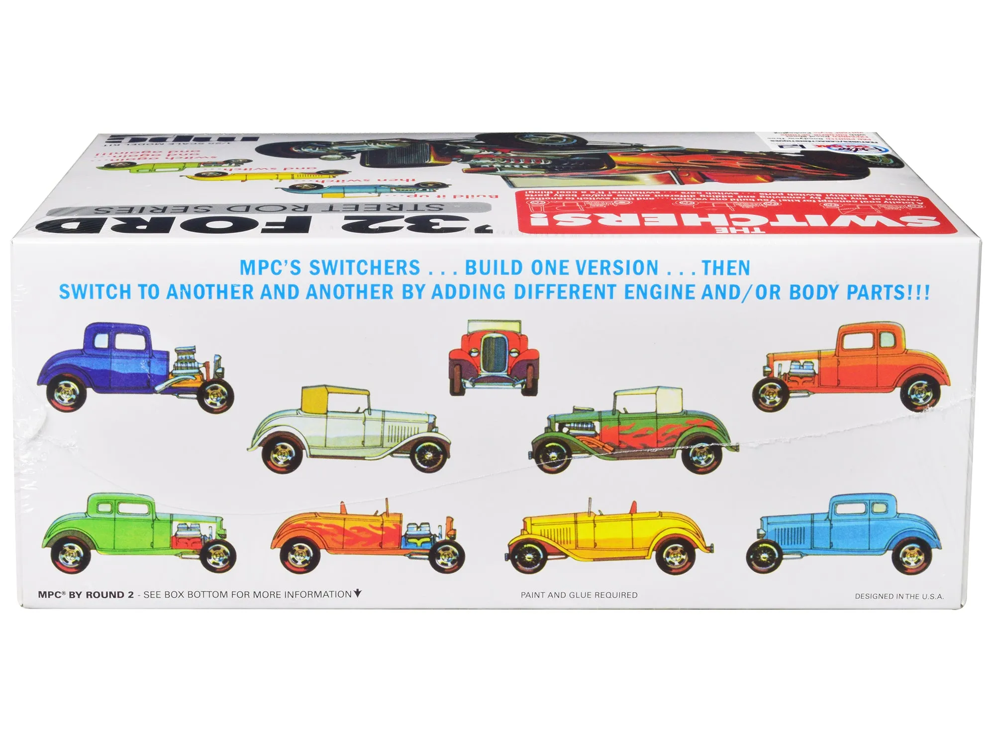 Skill 2 Model Kit 1932 Ford Street Rod Series The Switchers 1/25 Scale Model by MPC