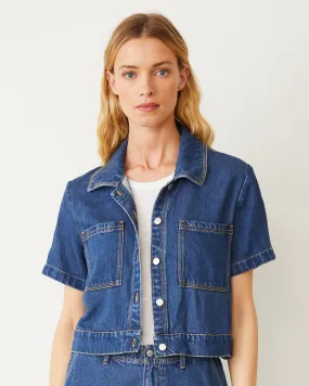 Soft Denim Short Sleeve Shirt