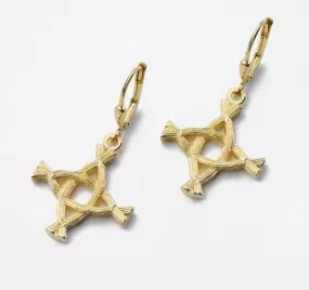 St. Bridget's Cross Earrings