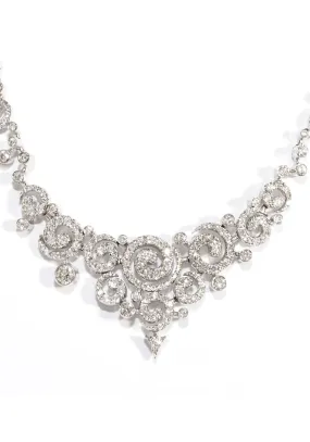 Stefan Hafner Astrakhan 18KWG Diamond Collar Necklace