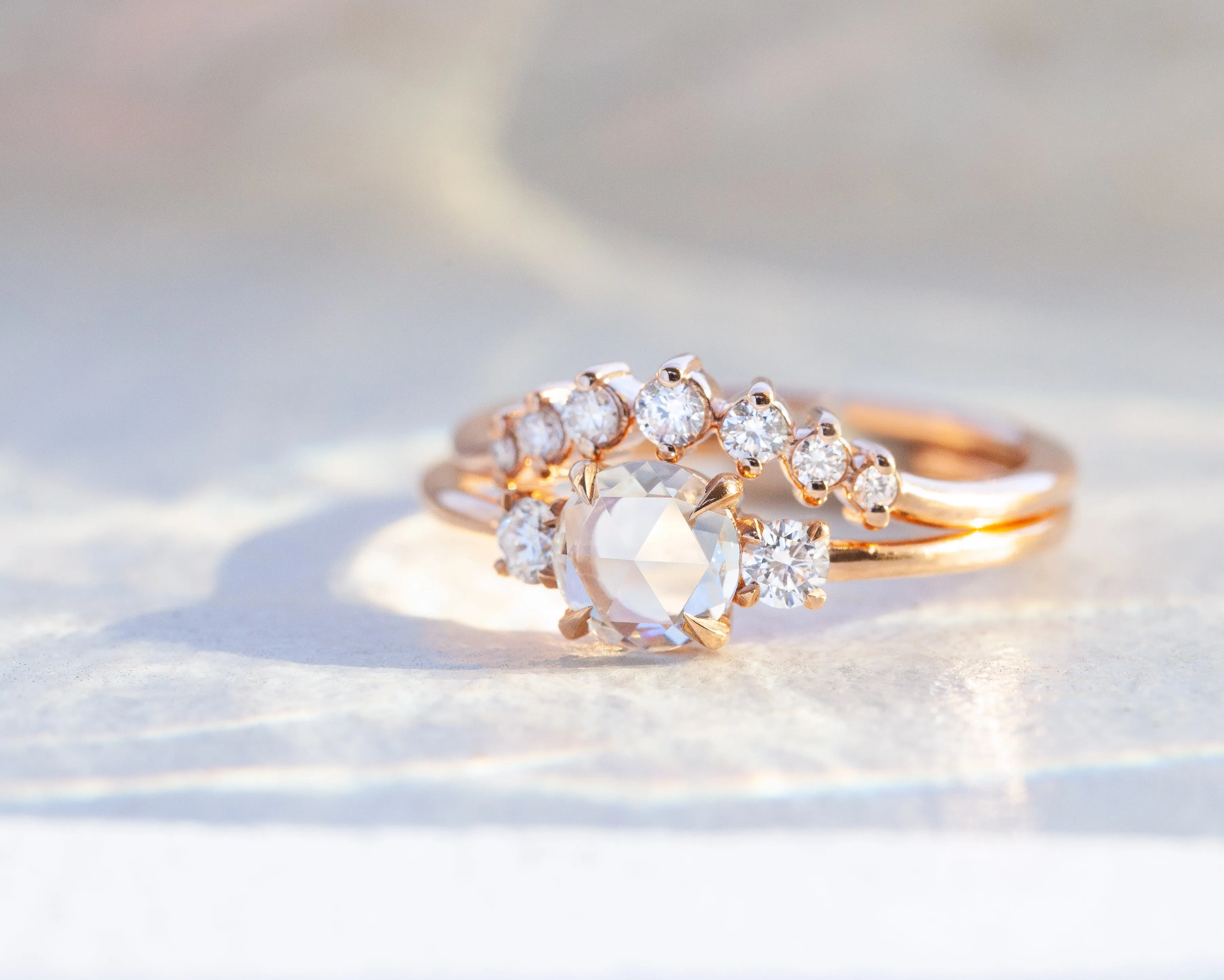 Stella Rose Cut Diamond Ring