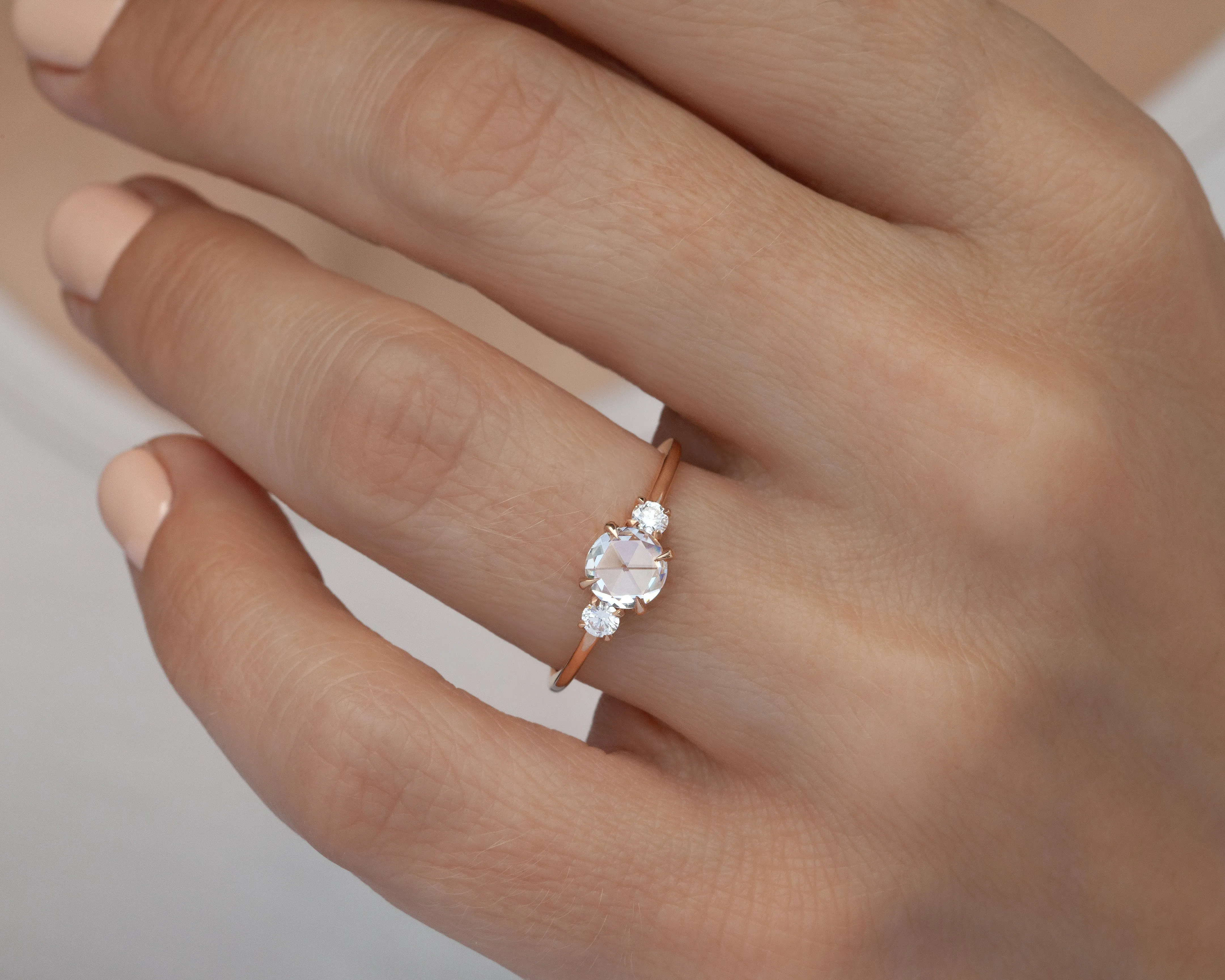 Stella Rose Cut Diamond Ring