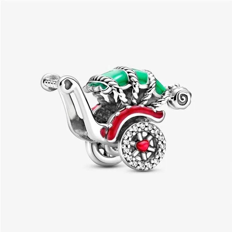 Sterling Silver Series Beads Bracelets Charm For Women