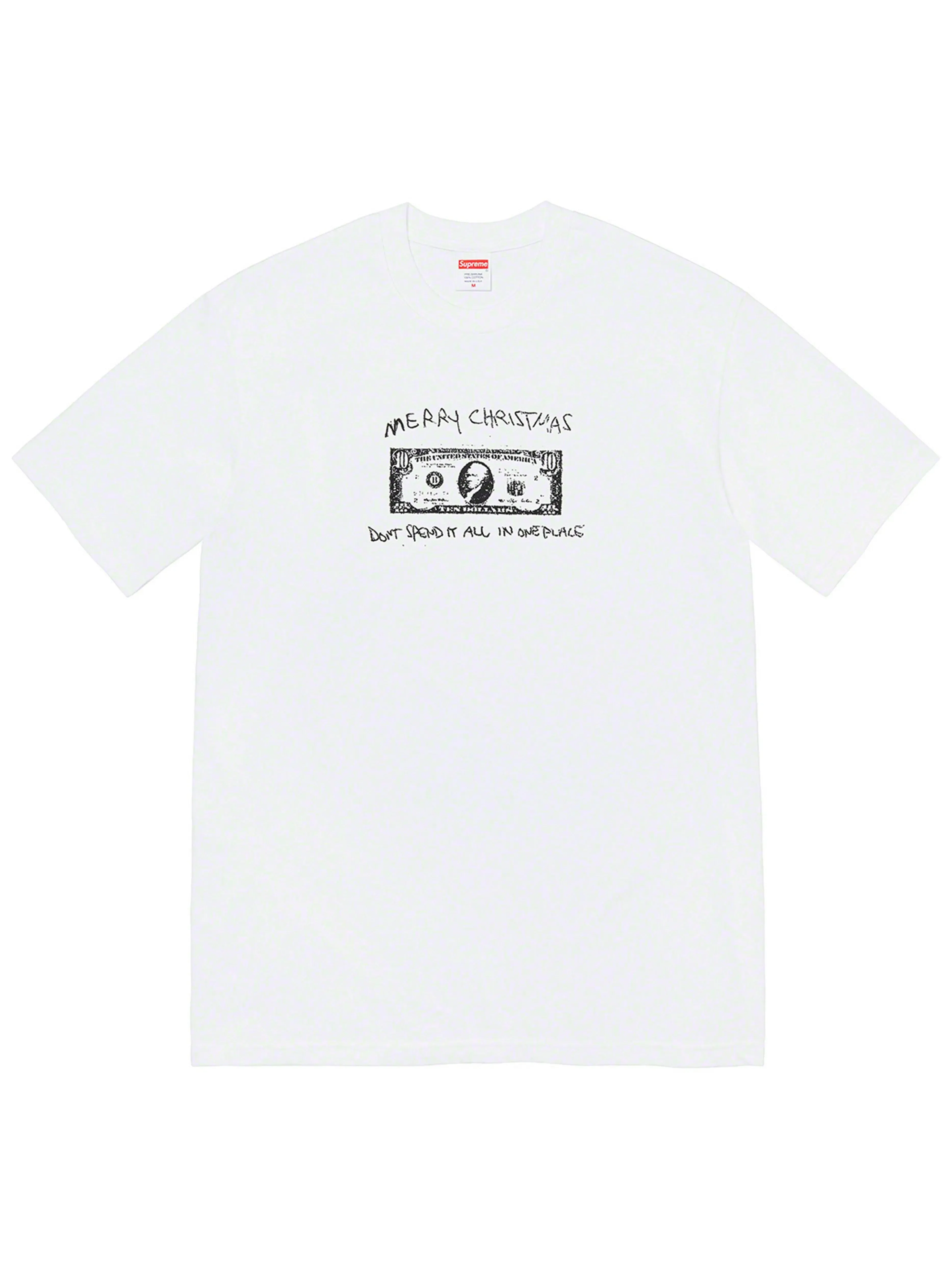 Supreme Spend It Tee White