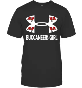 Tampa Bay Buccaneers Girl Under Armour Football T-Shirt