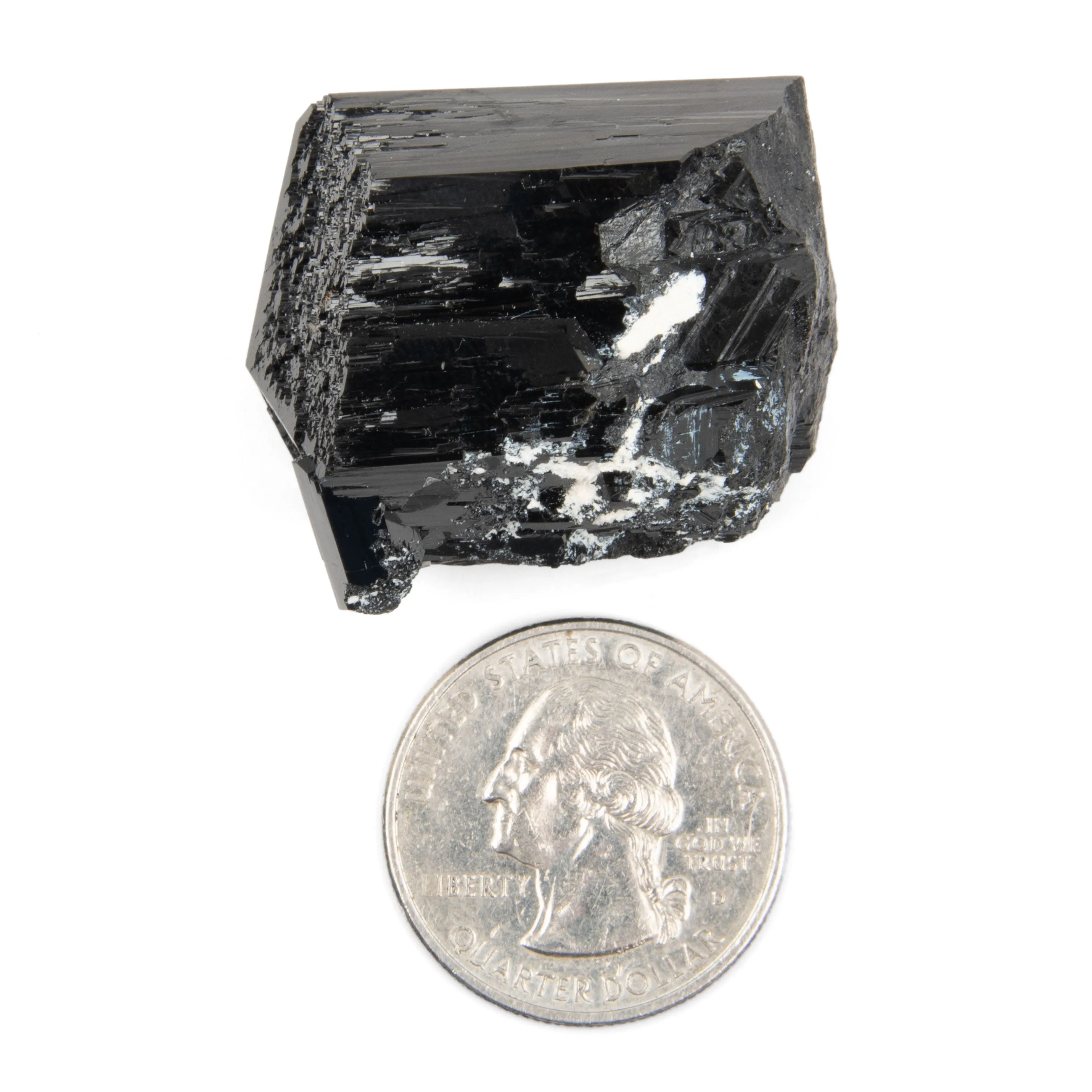 Tourmaline - Black, Terminated