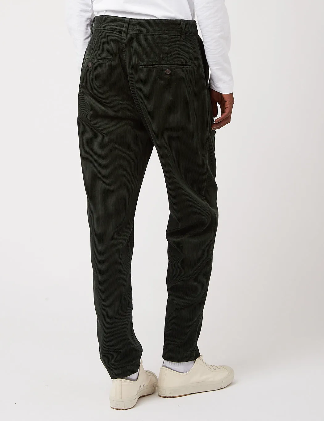 Universal Works Military Chino (Corduroy) - Forest Green