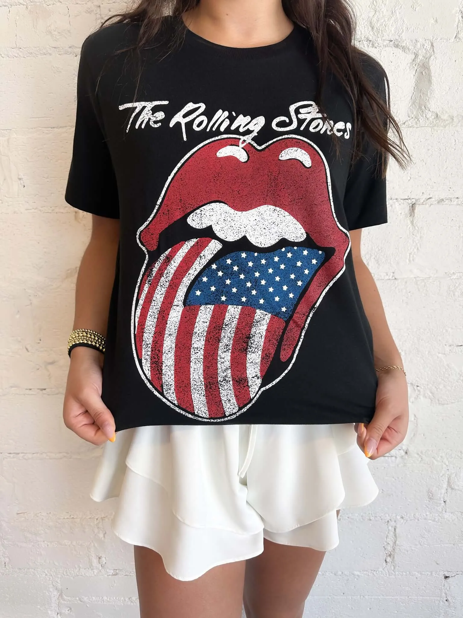 USA Flag Tongue Tee