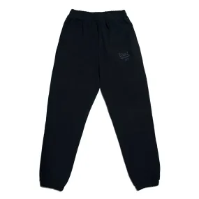 West NYC Reverse Terry Pant Black