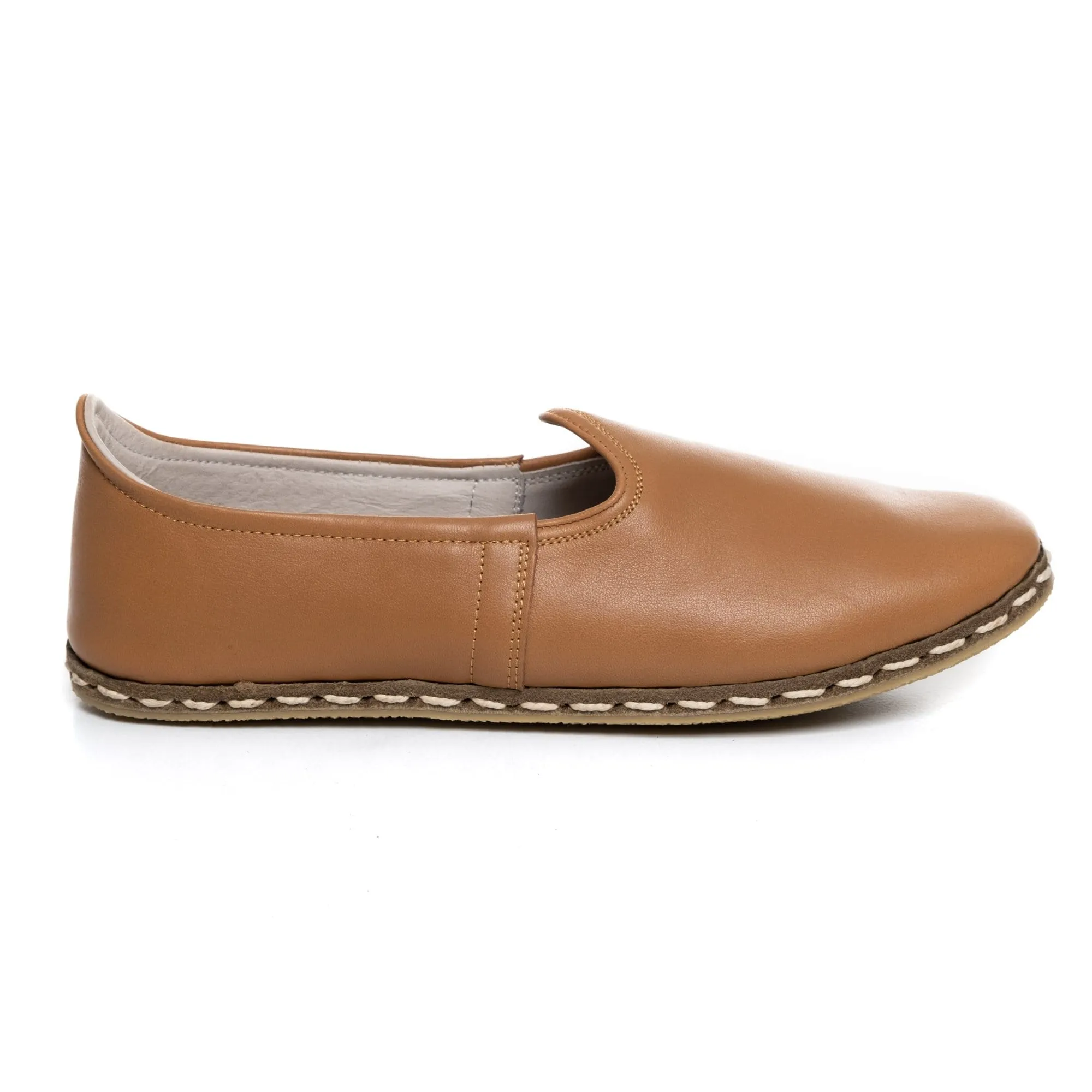 Women's Coconut Brown Slip On Shoes